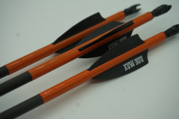 Arrow-Wrap Metallic: Electric Orange